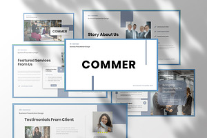 Commer Business Presentation, a Presentation Template by Analogous Temp