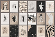 Feminine abstract poster gallery, a Person Illustration by Anastasy_helter (Thumbnail 8 of 32)