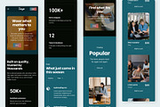 Clothing E-Shop - Landing Page, a Landing Page Template by RPWDS (Thumbnail 3 of 3)