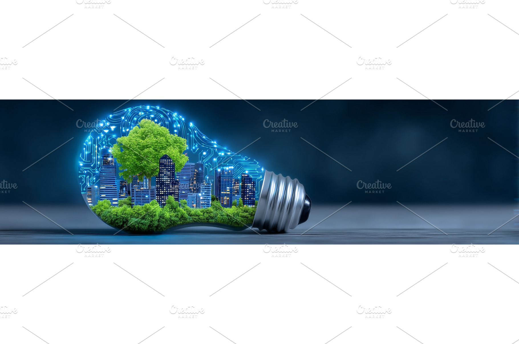 A digital illustration of a light, a Technology Photo by ZinetroN