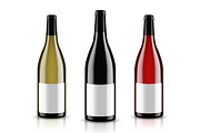 Wine bottle. Mock-up set., a Product Mockup by Nomber_86 (Thumbnail 3 of 8)