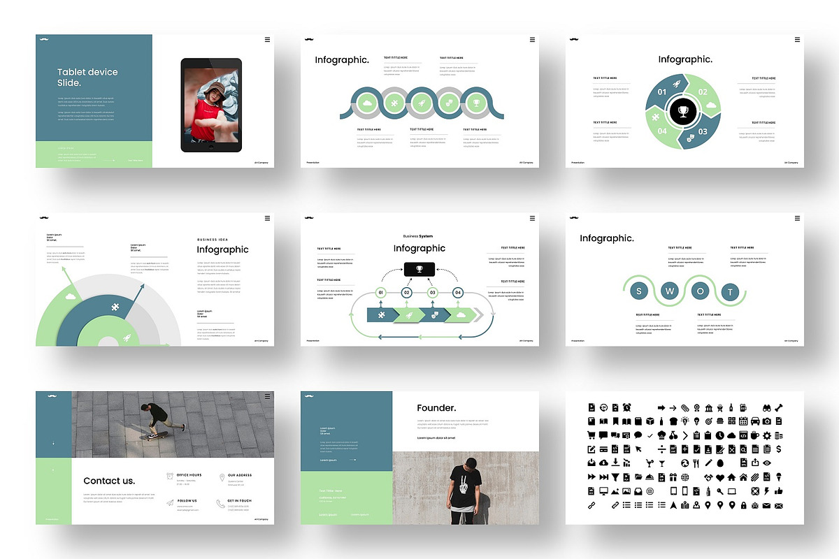 Anna – Business Keynote Template, a Presentation Template by Dens Creative Studio (Photo 5 of 6)