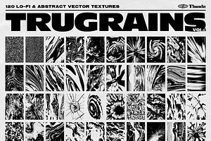 TRUGRAINS Brutalist Vector Textures