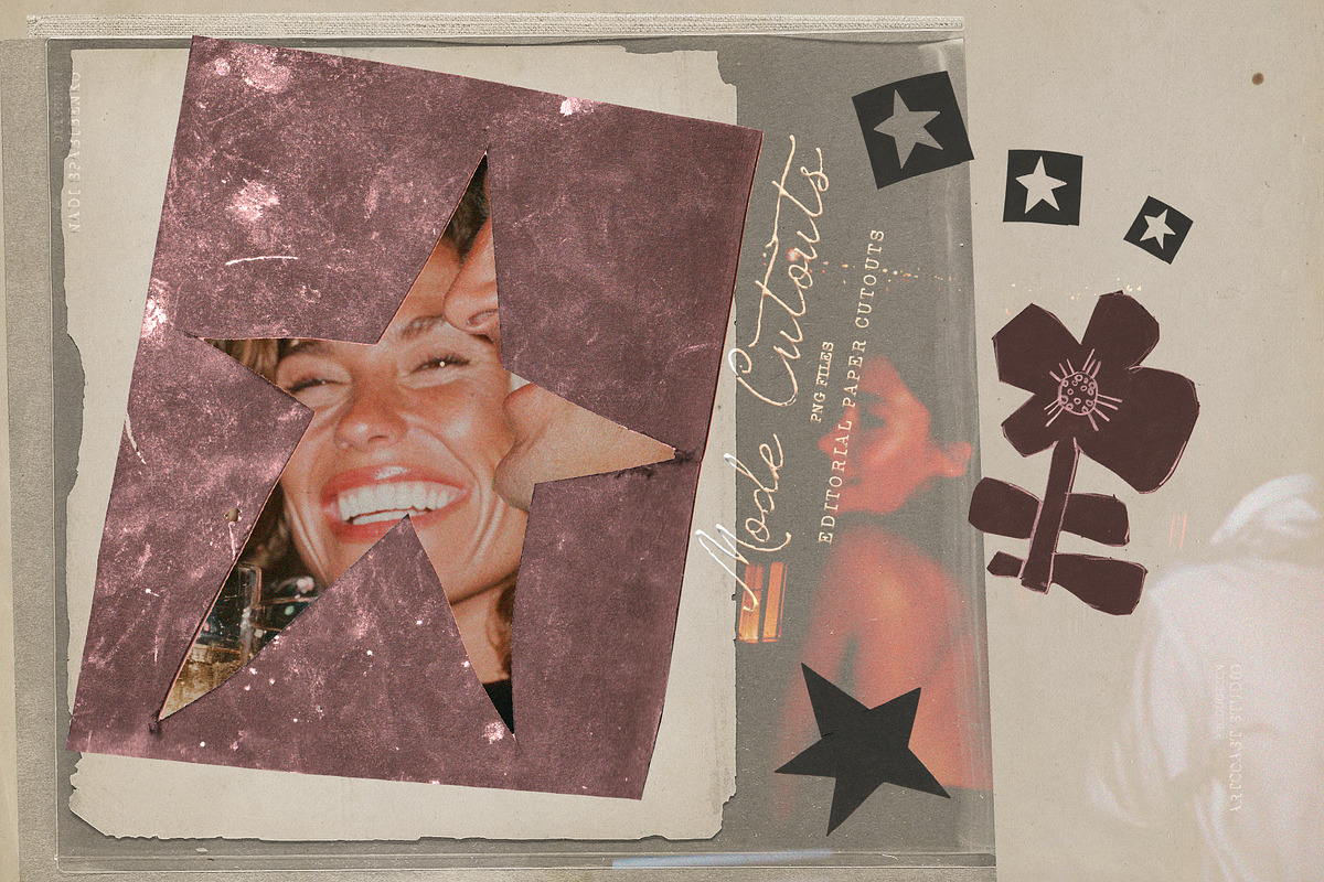 Mode Cutouts - Paper Collection, a Background Graphic by nadispasibenko (Photo 7 of 8)