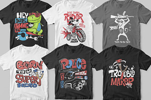 24 Kids T-shirt Design Collection