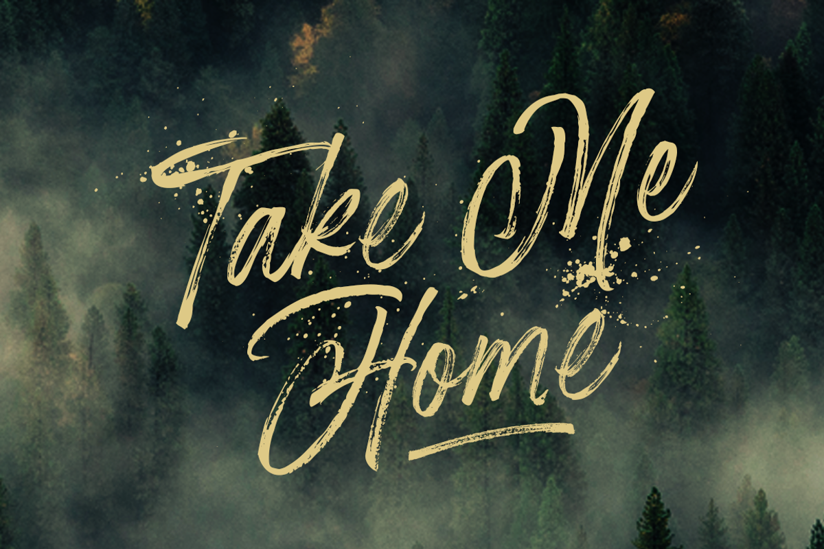 Prayerd - Brush Calligraphy Font preview 3
