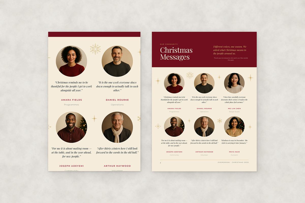 Digital Christmas Magazine Brochure, a Brochure Template by BrandPacks (Photo 4 of 5)