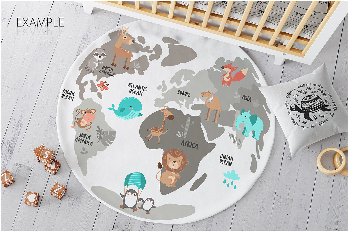 KIDS Fabric Mockup Pack 2, a Household Mockup by Yuri-U (Photo 10 of 15)