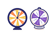 Fortune wheels, lucky roulettes set, an Object Illustration by Good Studio (Thumbnail 3 of 7)