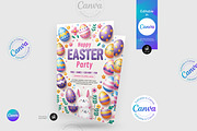 Easter Party Flyer Template, a Print Template by Aam360 (Thumbnail 3 of 3)
