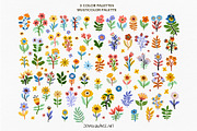 Dopamine Flowers – Vector Design Kit, a Decorative Illustration by Jenny Quince (Thumbnail 8 of 15)