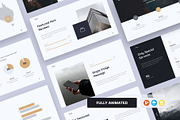 BeMind - Minimal & Creative Template, a Presentation Template by UDEA Store (Thumbnail 1 of 18)