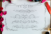 Set of **50** flourishes, a Decorative Illustration by ARSCOR (Thumbnail 2 of 8)