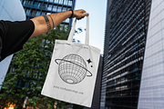 Tote Bag Mockup, a Merchandise Mockup by Custom.scene (Thumbnail 2 of 2)