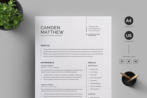 Resume/CV, a Resume Template by Reuix Studio