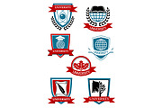 University emblems and symbols, a Solid Icon by Vector Tradition (Thumbnail 1 of 3)