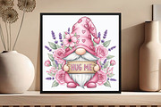 Hug Me Gnome Clipart PNG, an Illustration by DreamCafeArt (Thumbnail 3 of 6)