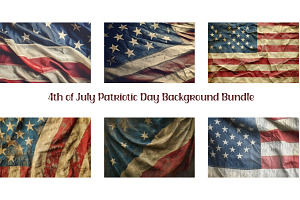 July 4, the U.S. independence flag, a Background Graphic by VetalStock