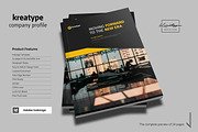 Kreatype Company Profile, a Brochure Template by Kreatype Studio (Thumbnail 2 of 14)