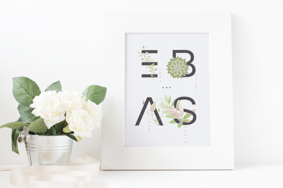 Spring alphabet letters, a Symbol Font by Polar Vectors (Photo 10 of 23)