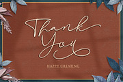 Revalina Signature Script, a Script Font by Letterhend Studio (Thumbnail 10 of 10)