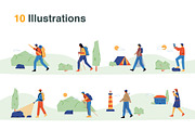 Flat Style Scenes for Web & Startup, a Graphic by GraphicCo (Thumbnail 3 of 6)