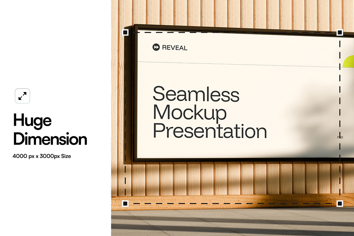 Billboard Wall Street Mockup, an Advertising Mockup by SLAB! Design (Photo 2 of 7)