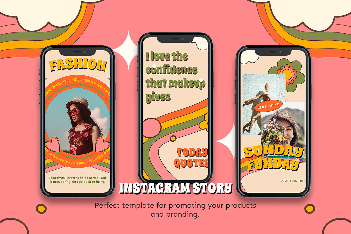Freonia Instagram Template, a Social Media Template by Creatchees.std (Photo 4 of 5)