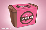 Ice Cream Container Mockup, a Cups & Container Mockup by Bruno's Shop (Thumbnail 7 of 9)