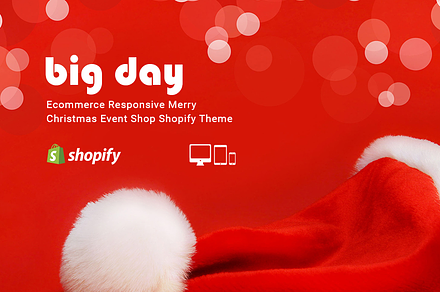 Big day Christmas Shopify Theme, a Shopify Template by ThemeTidy Shopify Agency
