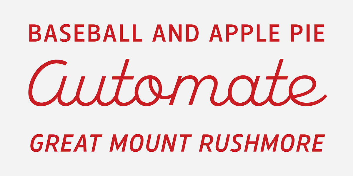 American Auto, a Sans Serif Font by Miller Type Foundry (Photo 4 of 20)