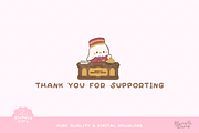 Cute Ghost Haunted Hotel Clipart, a Seasonal Illustration by Blumensdiary (Thumbnail 6 of 6)