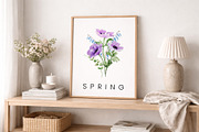 Spring Garden watercolor flowers, a Decorative Illustration by Yuliia Lashevska (Thumbnail 11 of 13)