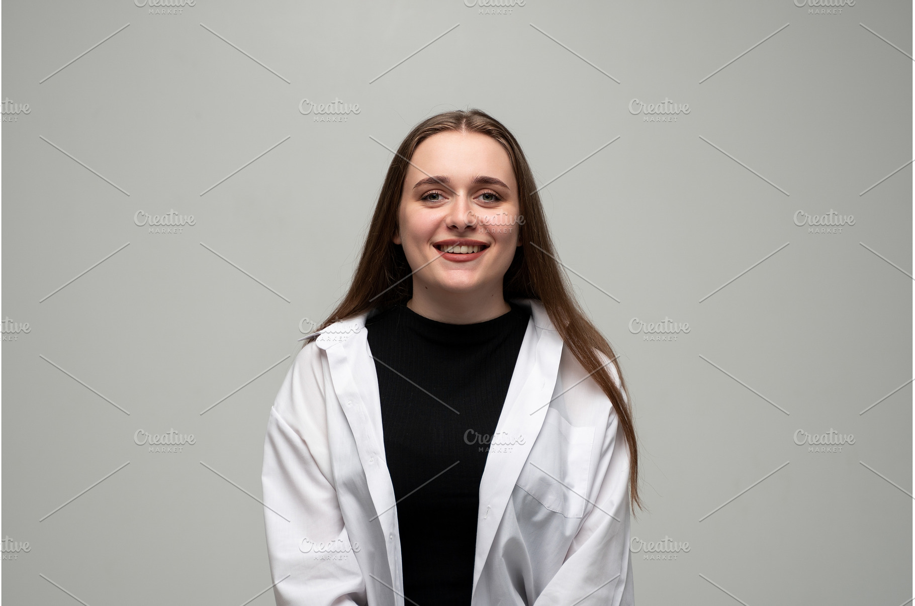 Young woman smiling, expressing, a Person Photo by volodymyrshtun13795