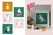 Christmas in Australia Holiday Set, an Animal Illustration by danceyourlife (Thumbnail 5 of 10)