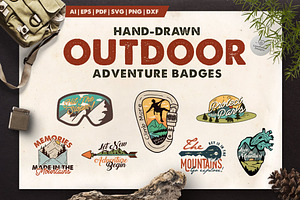 Outdoor Adventure Logos / Badges