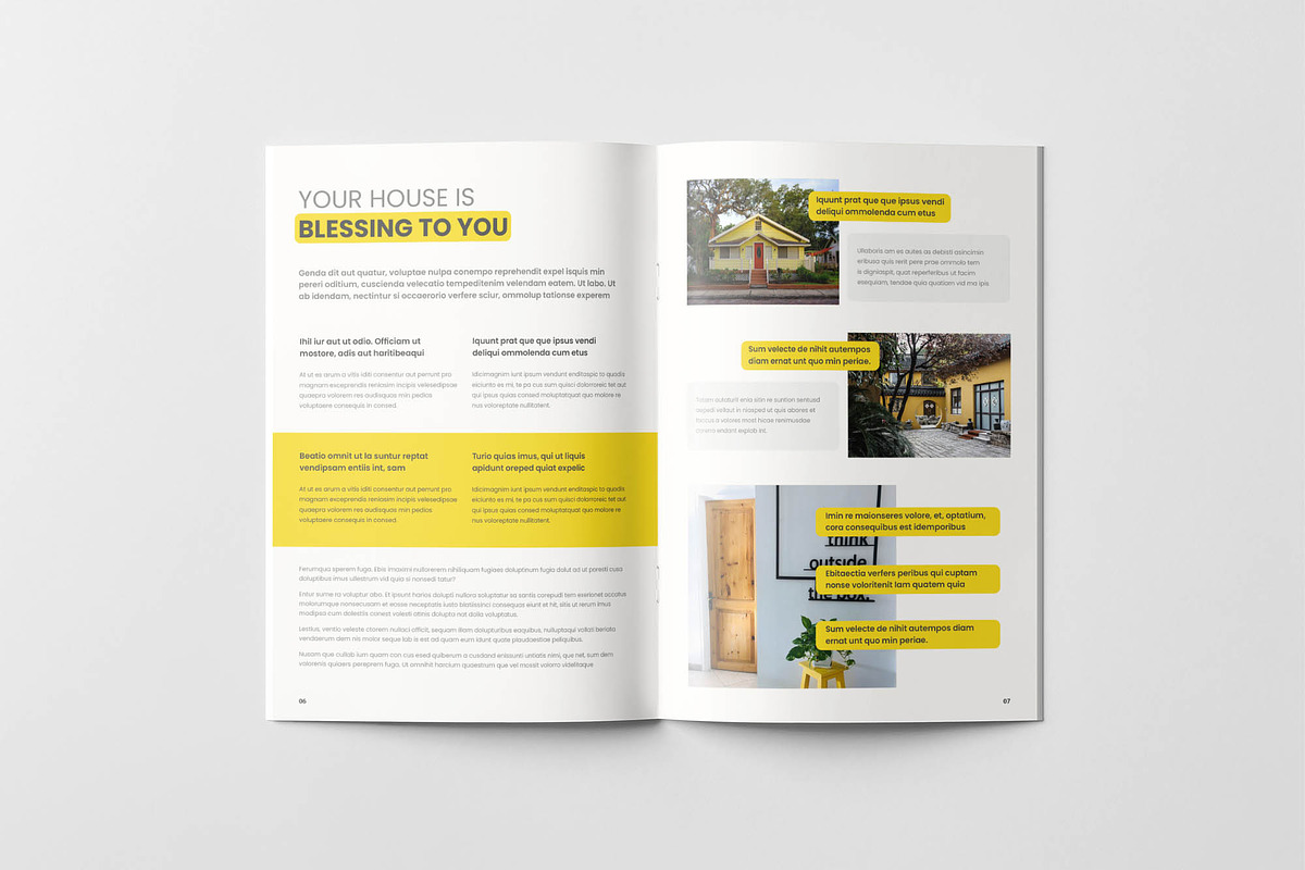 Real Estate Company Profile, a Brochure Template by Graphic Template (Photo 9 of 13)