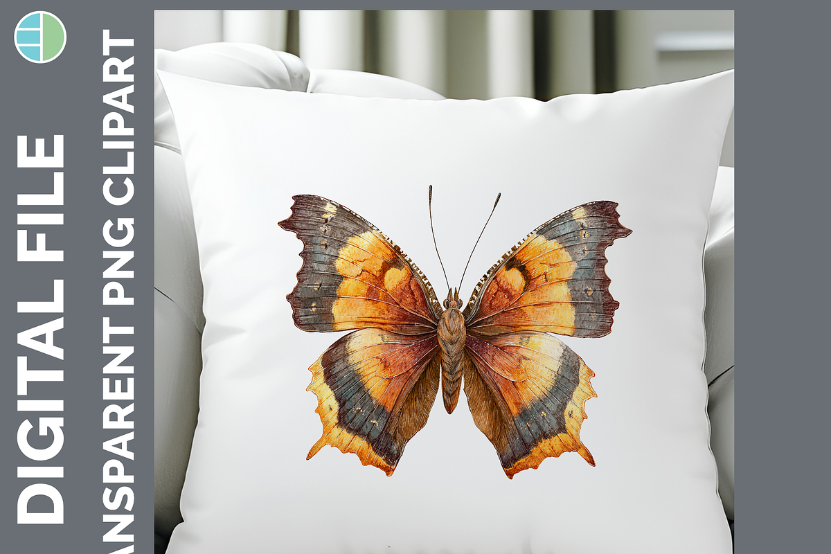 Butterfly Illustration Bundle 25 PNG, an Animal Illustration by Enliven Designs (Photo 8 of 8)