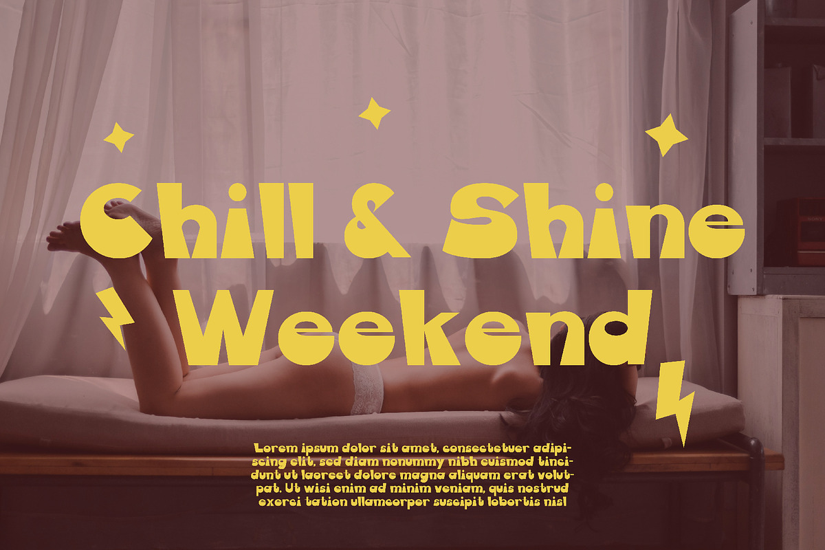 Gombor Man - Retro Sans, a Sans Serif Font by Boril Std (Photo 4 of 10)