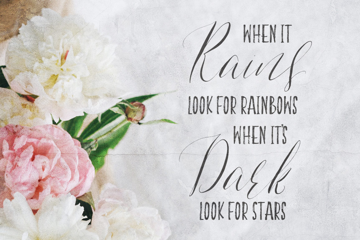 Indulgence Script Font Duo preview 4