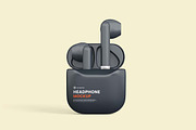 Earphone Mockup, a Wearable Device Mockup by tiyasprabawa (Thumbnail 2 of 5)