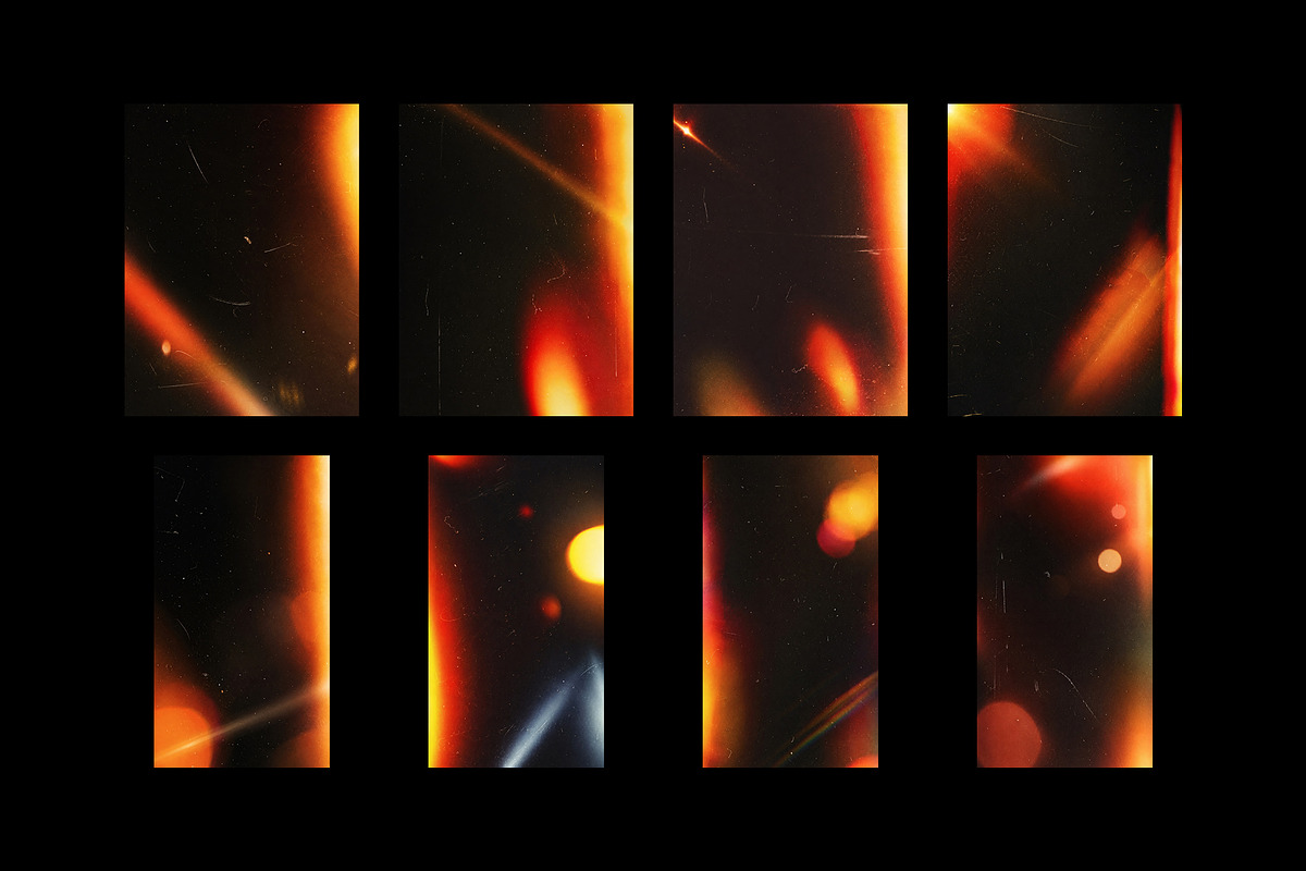 Vintage light leak overlays pack, a Texture Graphic by Shovajit (Photo 5 of 5)