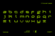 Algem - Futuristic Display Font, a Symbol Font by Font For Zula™ (Thumbnail 9 of 19)