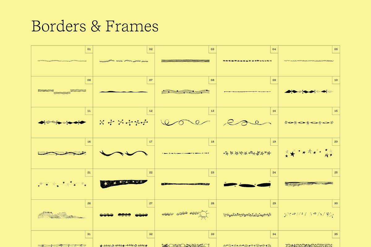 Vintage Borders & Frames, an Object Graphic by BIG TOWN (Photo 3 of 5)
