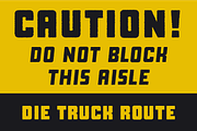 Manufaktur - A 60 fonts family, a Sans Serif Font by Great Scott! (Thumbnail 7 of 11)