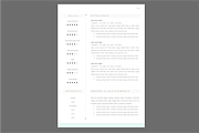VW Resume Template + Cover WORD, a Resume Template by PAPPERMINT RESUME STUDIO (Thumbnail 2 of 5)