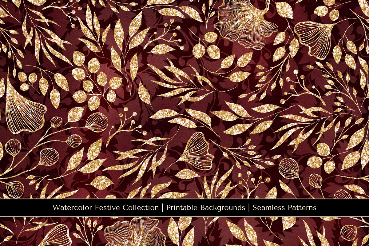 Whimsical Gothic Digital Papers, a Pattern Graphic by ilonitta (Photo 6 of 7)
