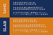 SCHEIN - Sans Serif & Slab Serif, a Sans Serif Font by Almarkhatype (Thumbnail 9 of 10)