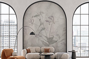 Glorioza floral wall mural, a Wallpaper Graphic by Timofi Art (Thumbnail 6 of 18)