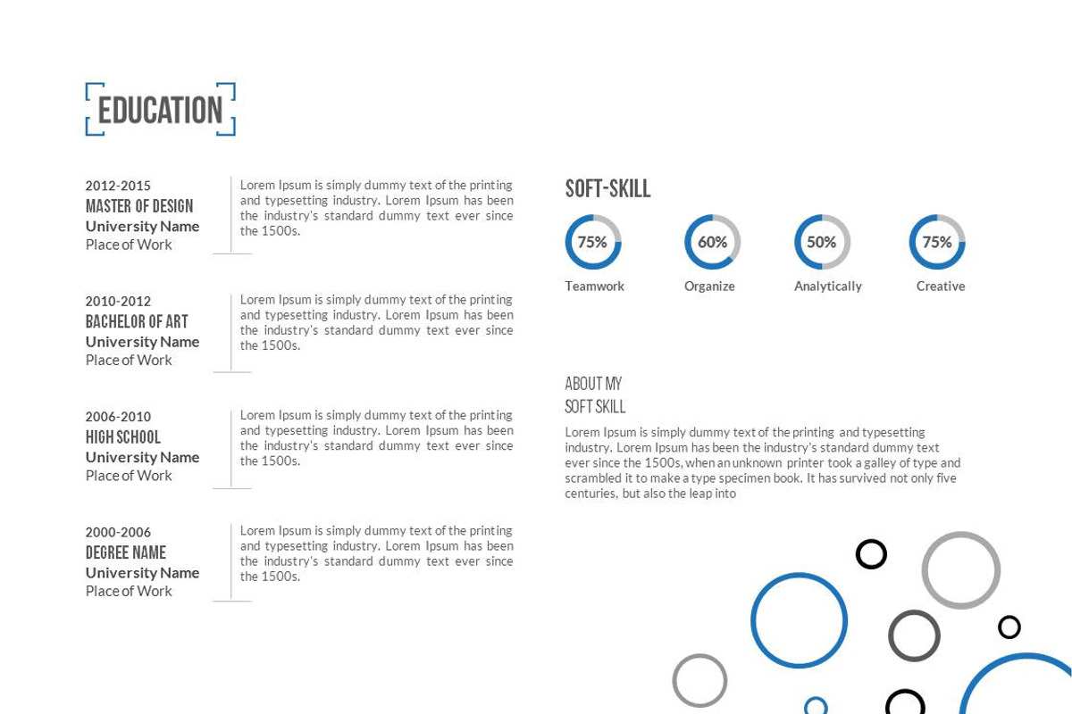 Boss CV 3 PowerPoint Templates, a Presentation Template by MRI STUDIO (Photo 6 of 11)